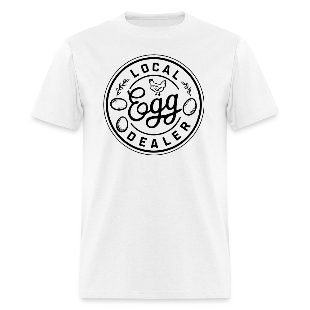 Local Egg Dealer T-Shirt - white