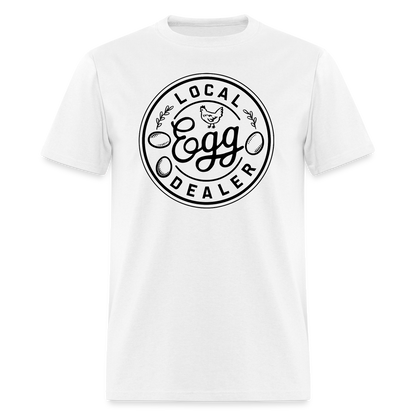 Local Egg Dealer T-Shirt - white