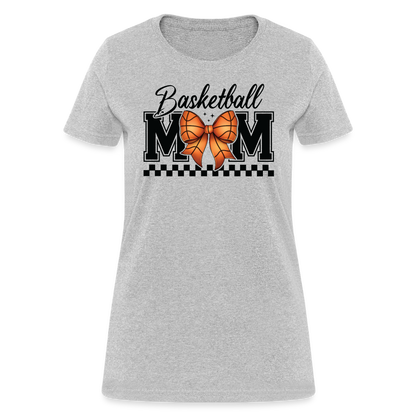 Basketball Mom Women's T-Shirt - heather gray