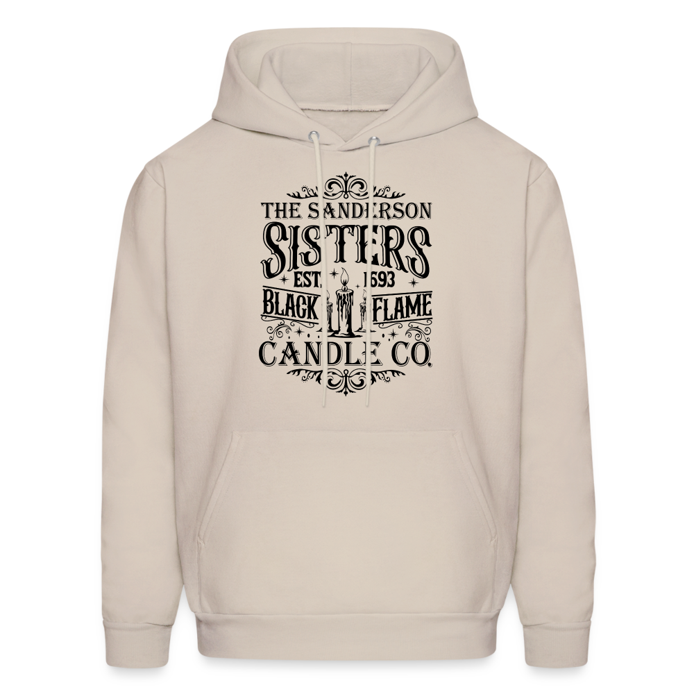 The Sanderson Sisters Black Flame Candle Co. Hoodie (Halloween) - Sand