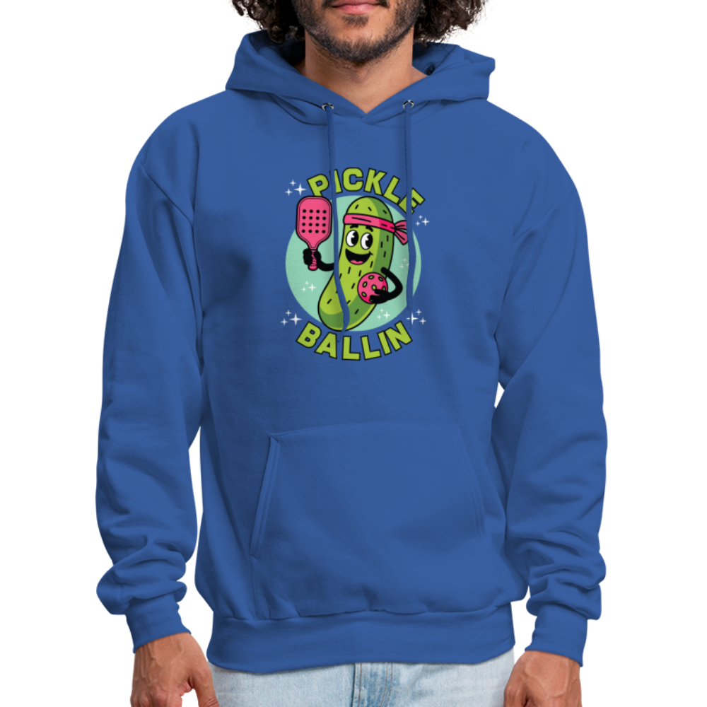 Pickle Ballin Hoodie - royal blue