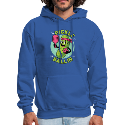 Pickle Ballin Hoodie - royal blue