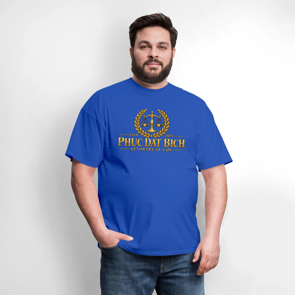 Phuc Dat Bich Attorney At Law T-Shirt - royal blue