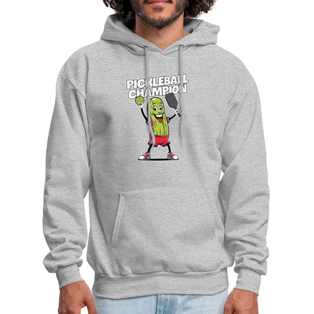 Pickleball Champion Hoodie - heather gray