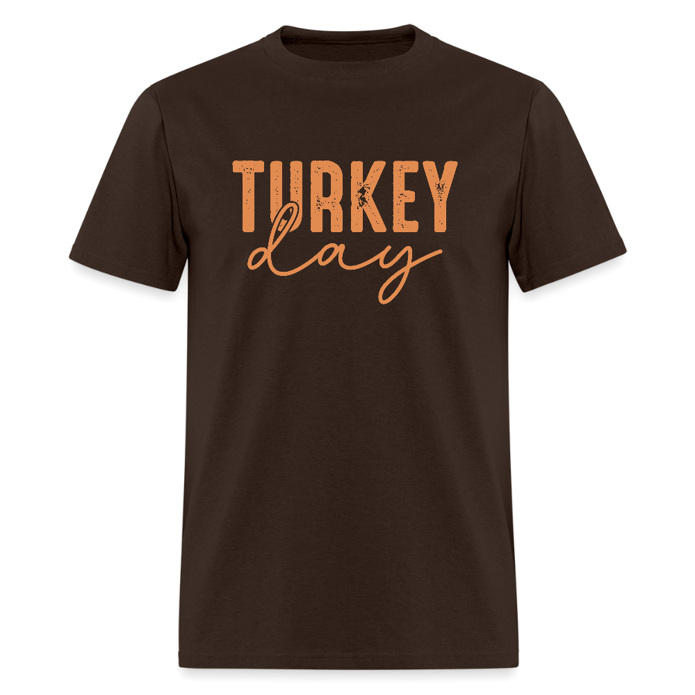 Turkey Day (Thanksgiving) T-Shirt Color: safari