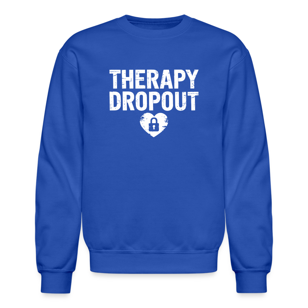 Therapy Dropout Sweatshirt - royal blue