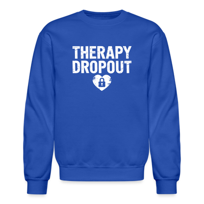 Therapy Dropout Sweatshirt - royal blue