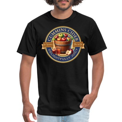 Cummins Cider (Funny Adult Humor) T-Shirt - black