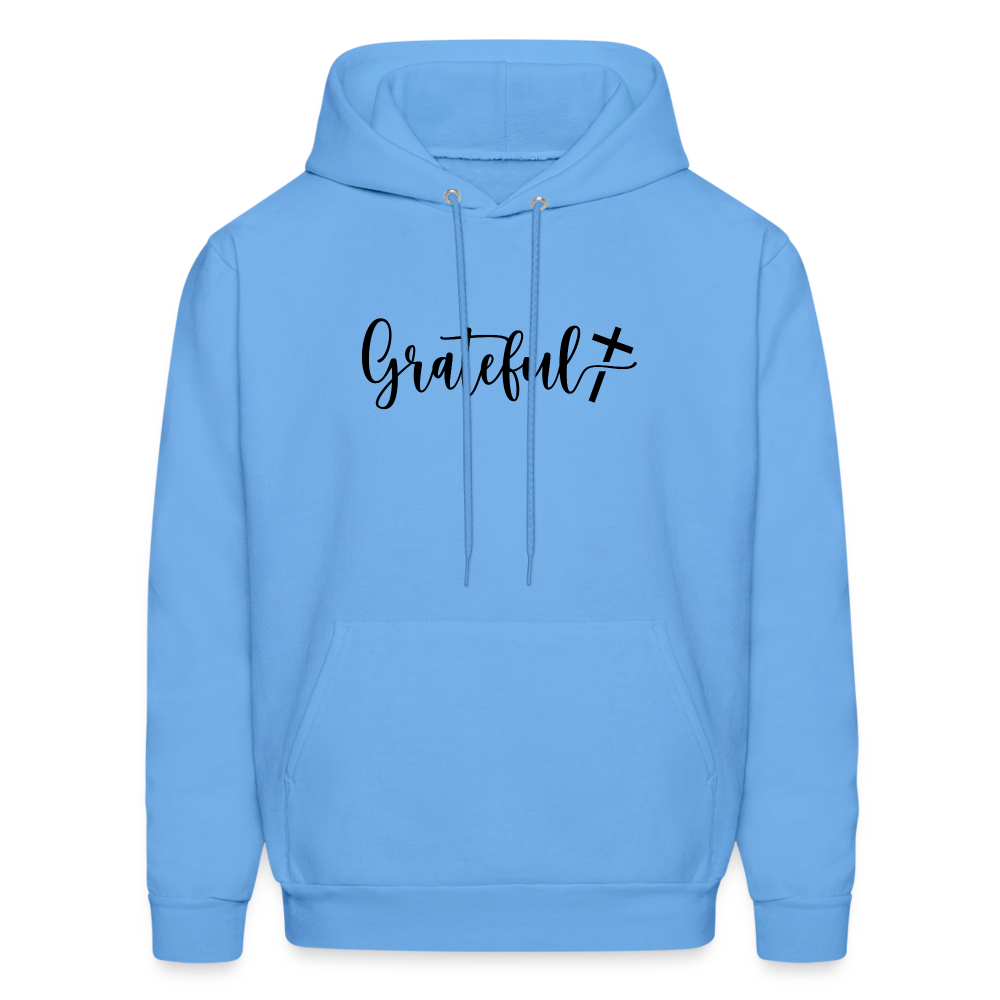 Grateful Hoodie - carolina blue