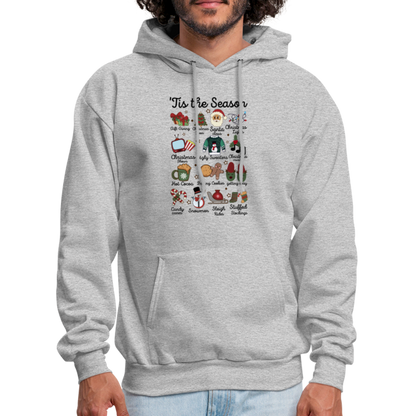 Tis The Season (Christmas) Hoodie - heather gray