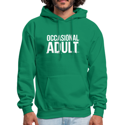 Occasional Adult Hoodie - kelly green