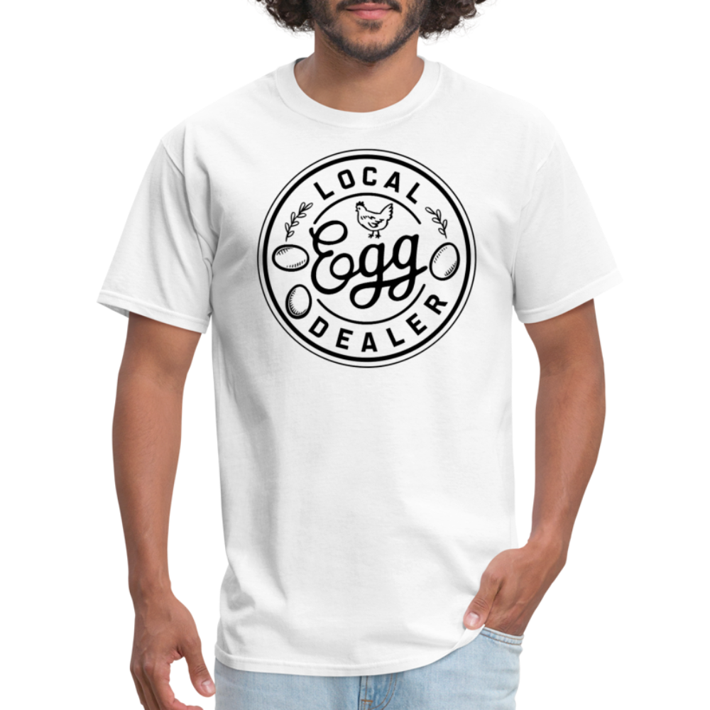 Local Egg Dealer T-Shirt - white