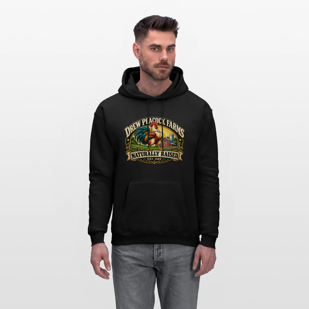 Drew Peacock Farms Hoodie - black