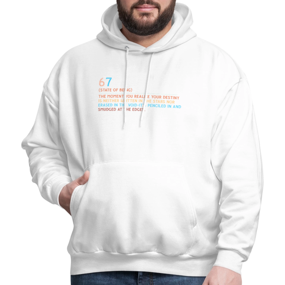 Six Seven Definition 67 Hoodie - white