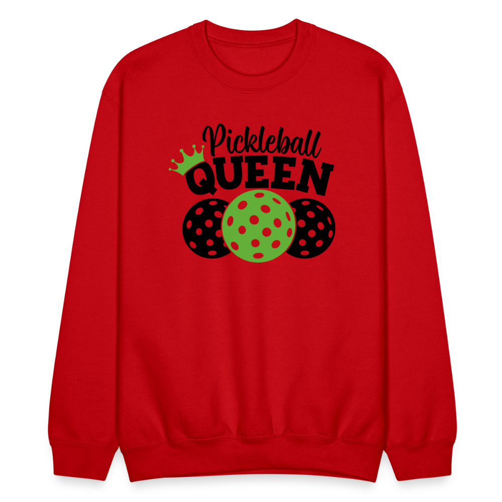 Pickleball Queen Sweatshirt - red