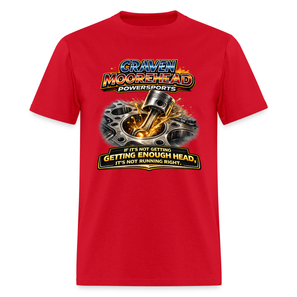 Craven Moorehead PowerSports T-Shirt Color: Red
