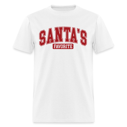 Santa's Favorite T-Shirt - white