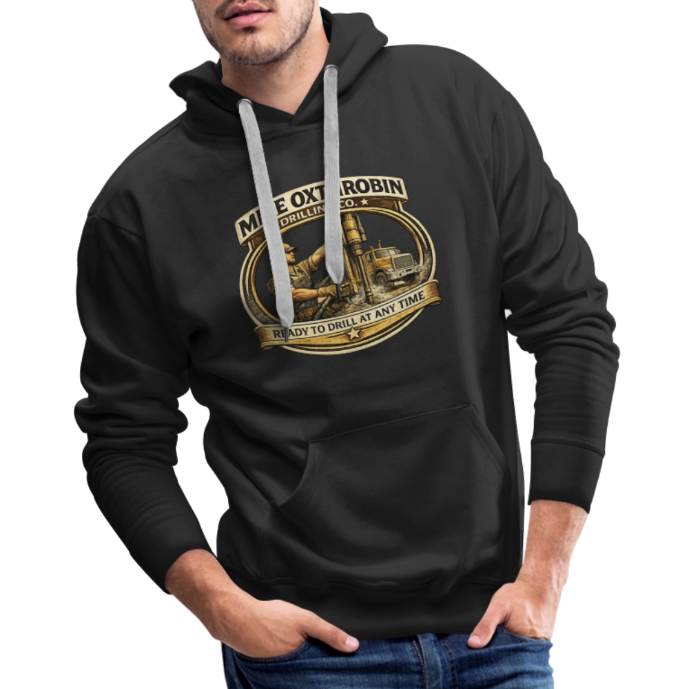 Mike Oxthrobin Drilling Co Hoodie Funny Adult Humor Gear Color: black