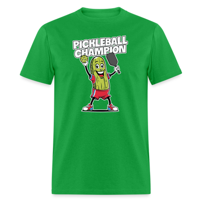 Pickleball Champion T-Shirt - bright green