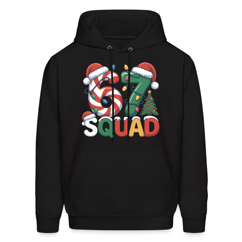 Six Seven Squad - Christmas 67 Hoodie - black