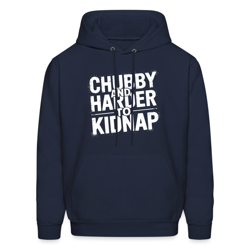 Chubby and Harder to Kidnap Hoodie - navy