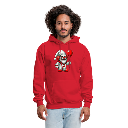 Gnome Clown Hoodie - red