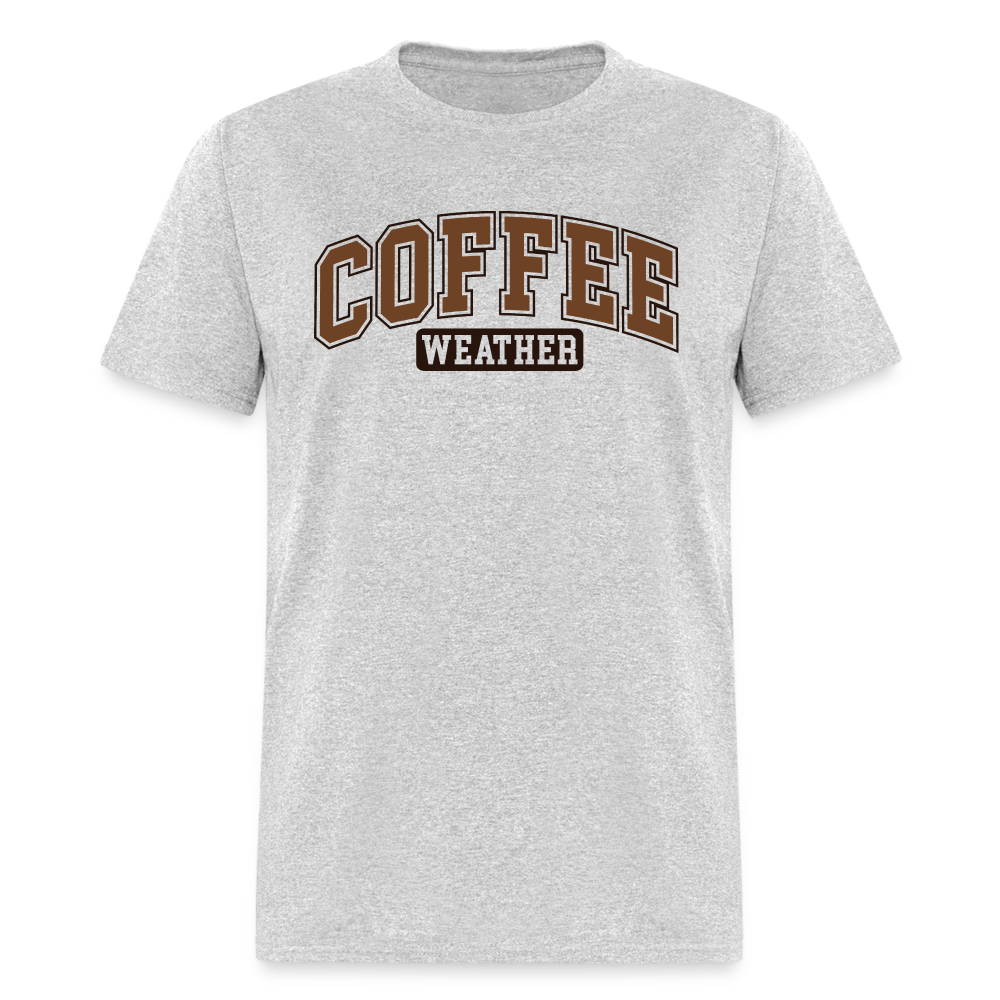 Coffee Weather T-Shirt - heather gray