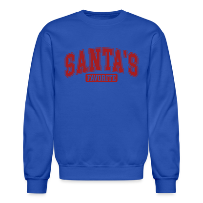 Santa's Favorite Sweatshirt - royal blue