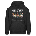 Chickenist Hoodie (Chickens are better than people)