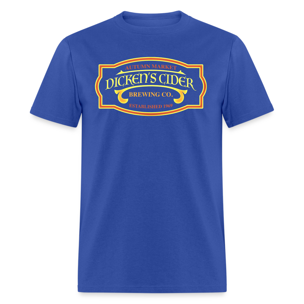 Dicken's Cider Brewing Co T-Shirt - royal blue