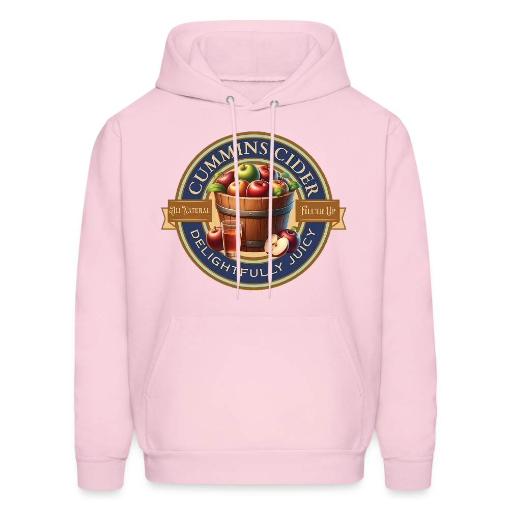 Cummins Cider (Funny Adult Humor) Hoodie - pale pink