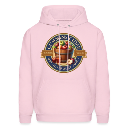 Cummins Cider (Funny Adult Humor) Hoodie - pale pink