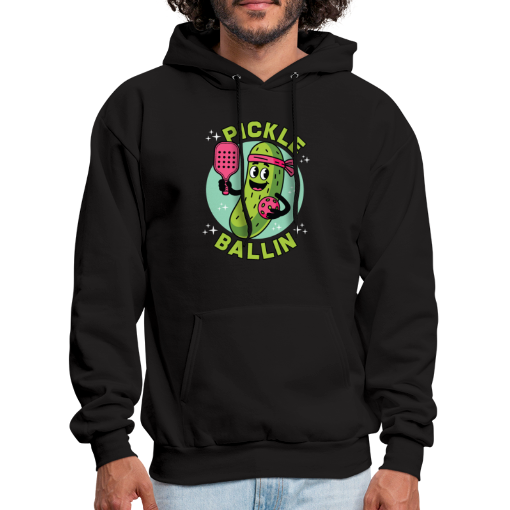 Pickle Ballin Hoodie - black