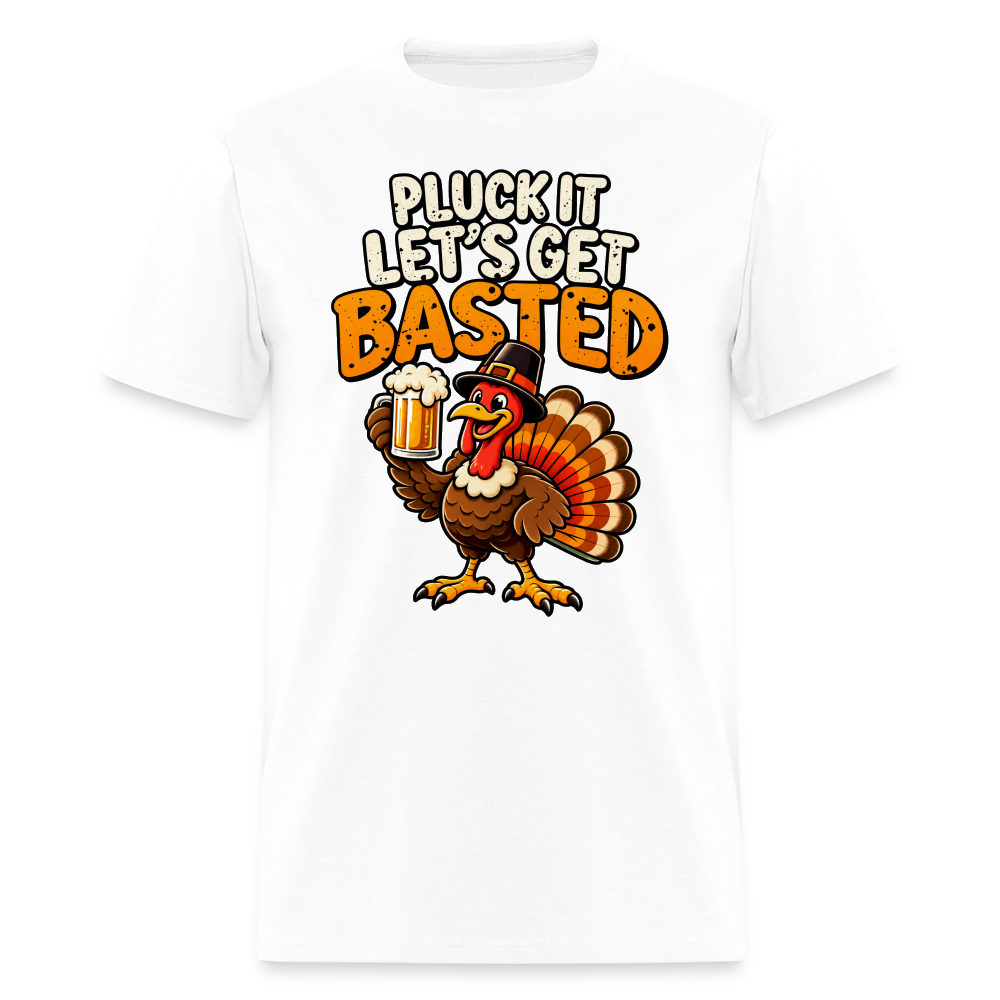 Pluck It Let’s Get Basted T-Shirt - white
