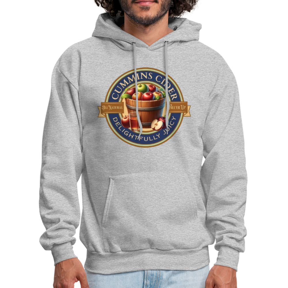 Cummins Cider (Funny Adult Humor) Hoodie - heather gray