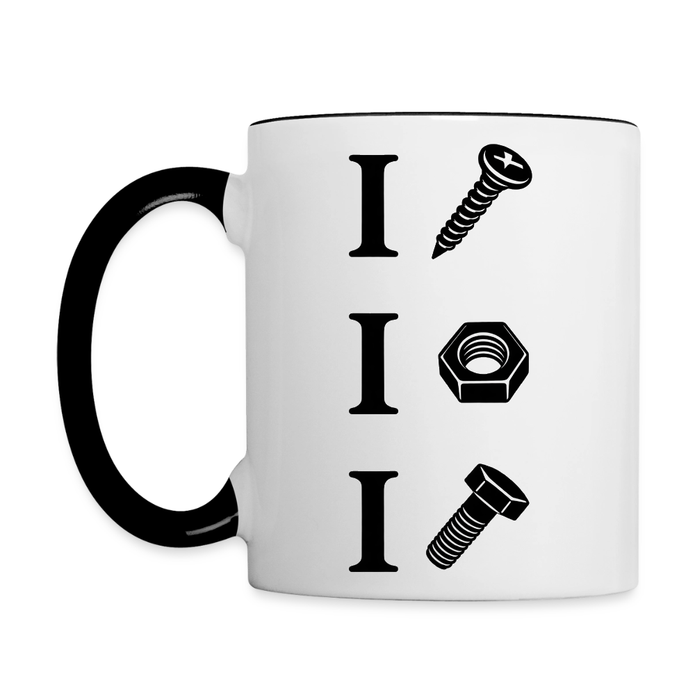 I Screw I Nut I Bolt – Funny Adult Humor Ceramic Coffee Mug Color: Red