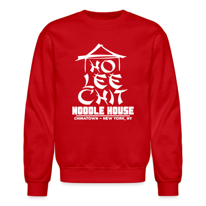 Ho Lee Chit Noodle House (Funny Wordplay) Hoodie - red