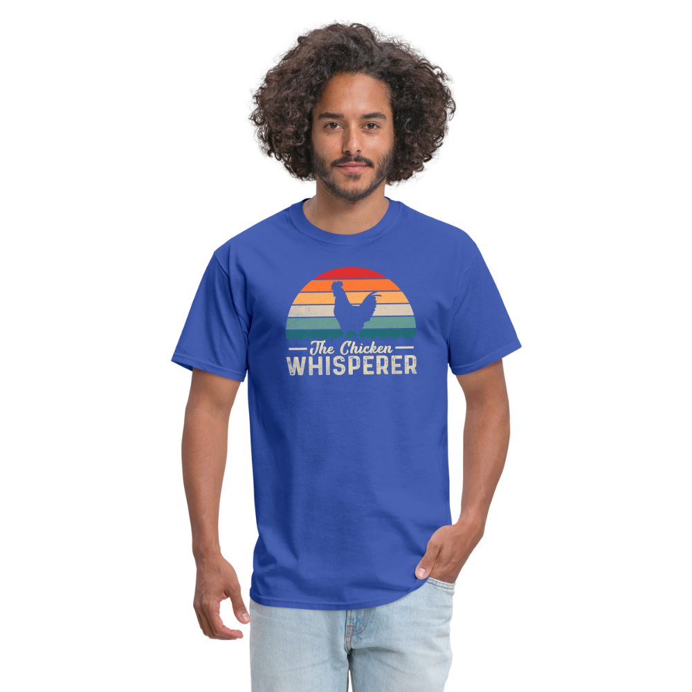 The Chicken Whisperer T-Shirt - royal blue