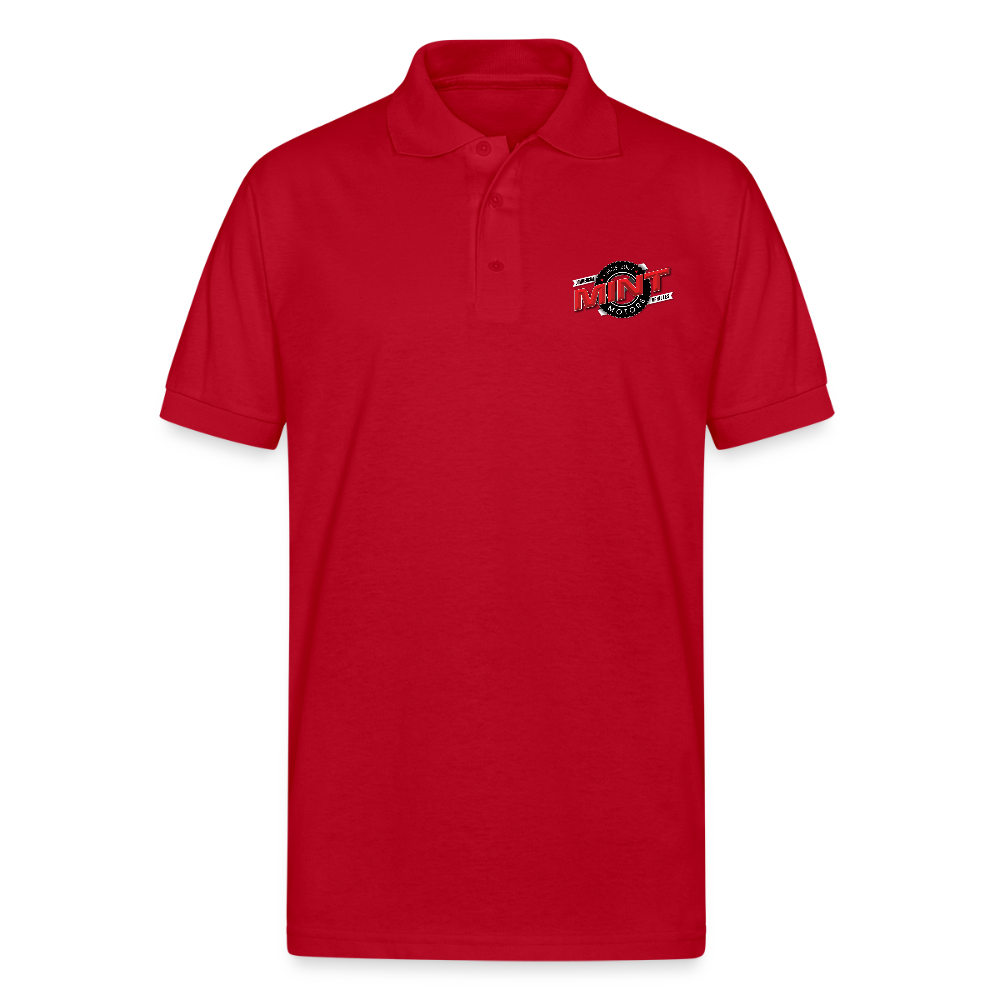 Mint Motors - Unisex 50/50 Jersey Polo - red