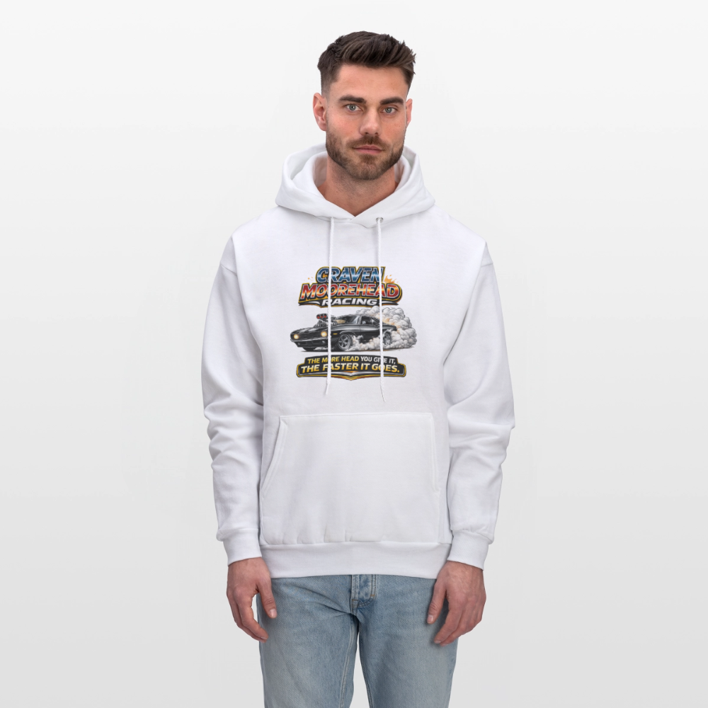 Craven Moorehead Racing Hoodie Color: Heather Gray