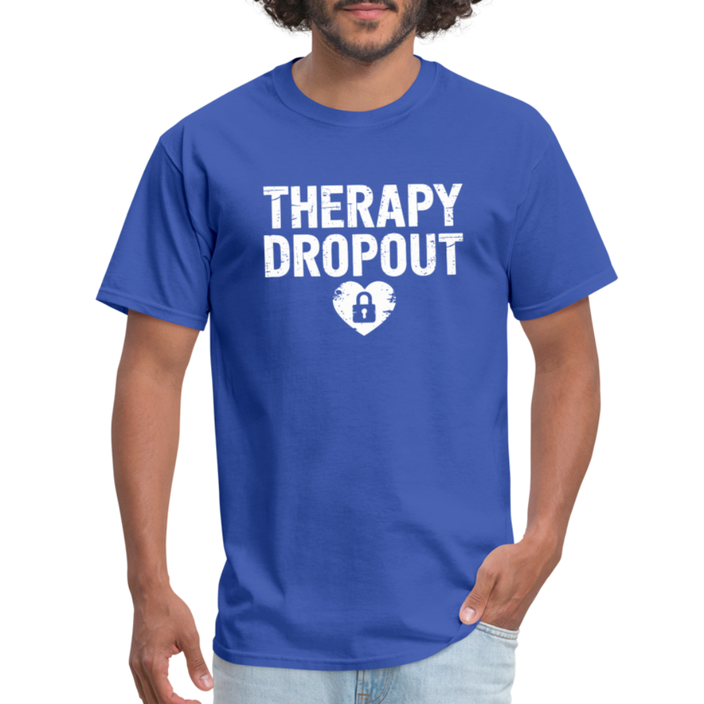 Therapy Dropout T-Shirt - royal blue