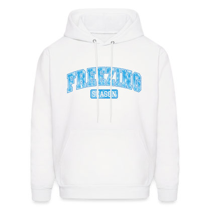 Freezing Season Unisex Hoodie - white