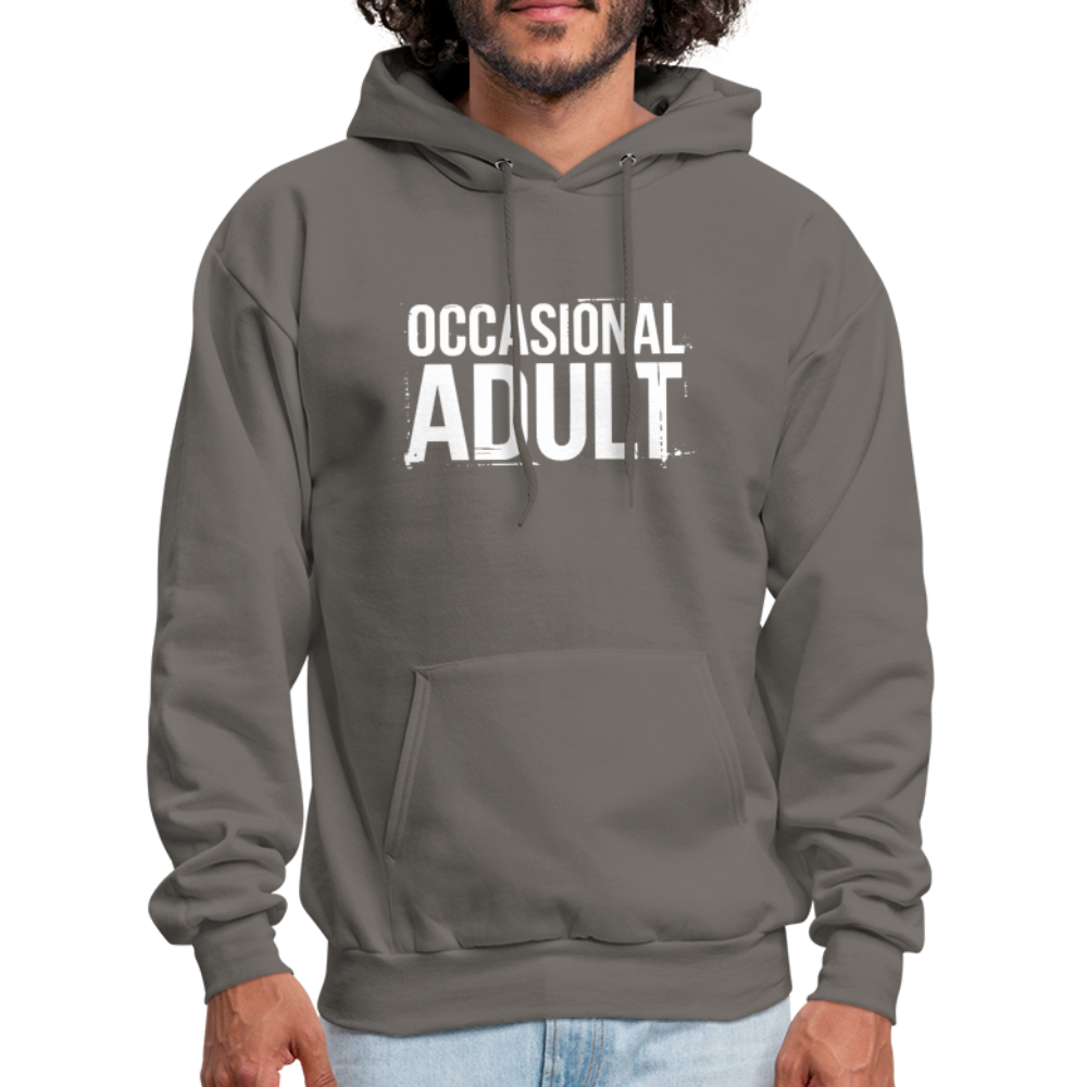 Occasional Adult Hoodie - asphalt gray