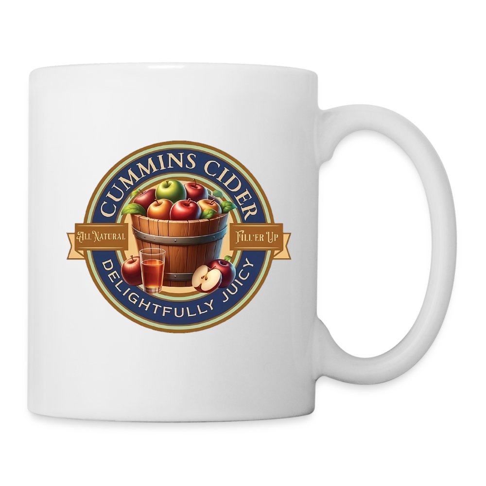 Cummins Cider (Funny Adult Humor) Coffee Mug - white