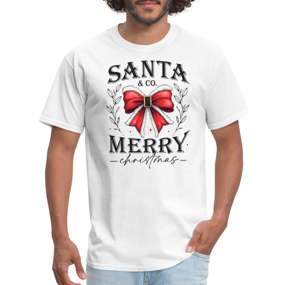 Merry Christmas Santa & Co T-Shirt - white