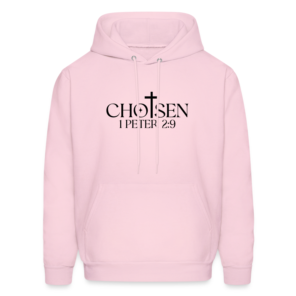 Chosen 1 Peter 2:9 Hoodie - pale pink