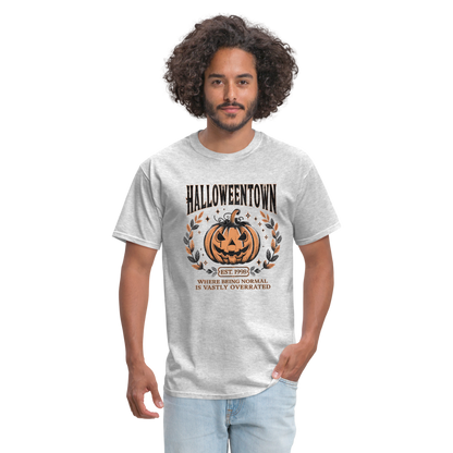 Halloweentown T-Shirt (Where Normal is Overrated) - heather gray