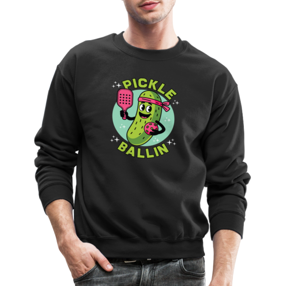 Pickle Ballin Sweatshirt - black