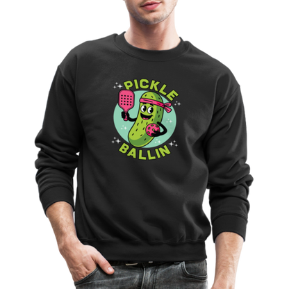 Pickle Ballin Sweatshirt - black