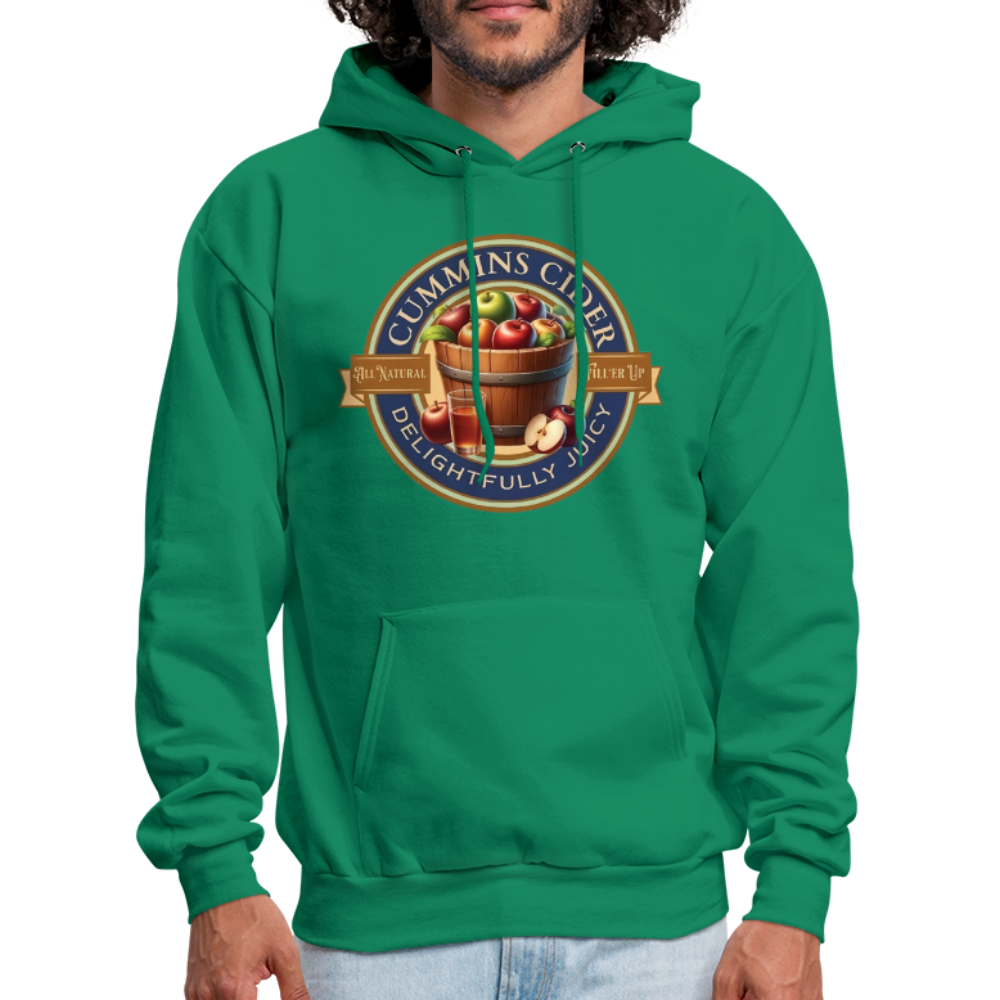 Cummins Cider (Funny Adult Humor) Hoodie - kelly green